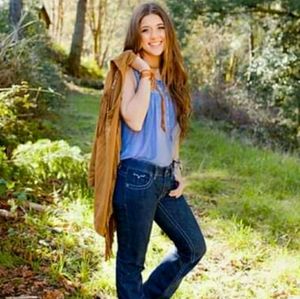 Ranch Jolene 4/36 women's darkwash bootcut jeans